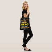 Funny School Bus - Crazy Buss Driver Fun Car Tote Bag (Op model)