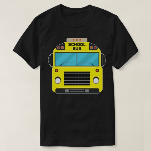 Funny School Bus Driver 13 T-shirt (Design voorkant)