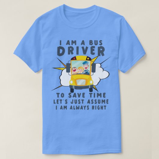 Funny School Bus Driver Appreciance 8 jaar T-shirt (Design voorkant)