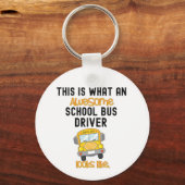 Funny School Bus Driver Dit is wat een geweldige Sleutelhanger (Voorkant)