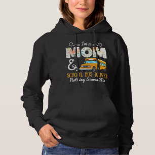 Funny School Bus Driver Gift Mam Bus Driver Hoodie