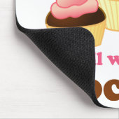 Funny School Hoofd Mousepad Muismat (Hoek)