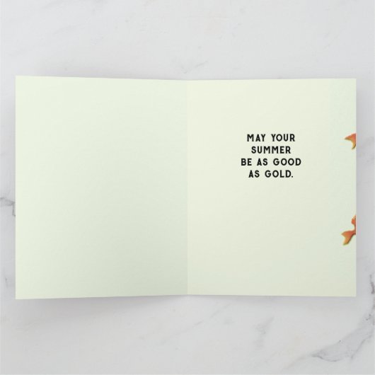 Funny School is weg Bedankkaart (Binnen)