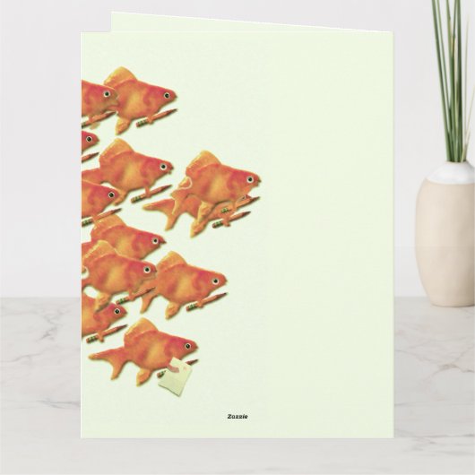 Funny School is weg Bedankkaart (Achterkant)