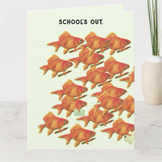 Funny School is weg Bedankkaart