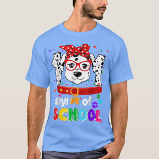 Funny School Kind docent Dog Dalmation 101 dagen T-shirt