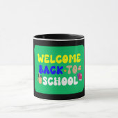 Funny School Mug - Mask to School 2025 Mok (Midden)