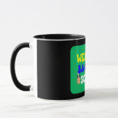 Funny School Mug - Mask to School 2025 Mok (Links)