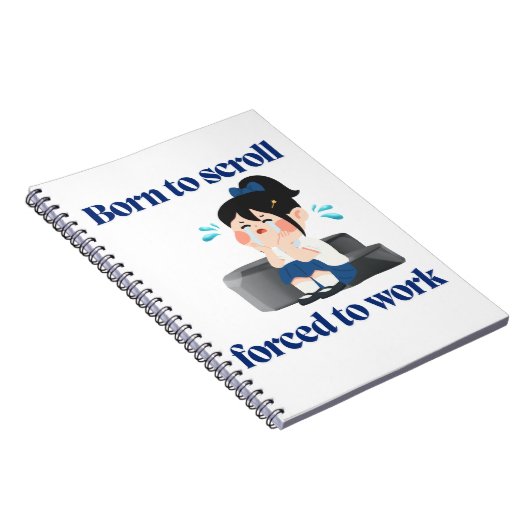 FUNNY SCHOOL NOTEBOOK FOR STUDENTS NOTITIEBOEK (Rechterzijde)