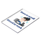 FUNNY SCHOOL NOTEBOOK FOR STUDENTS NOTITIEBOEK (Linkerzijde)