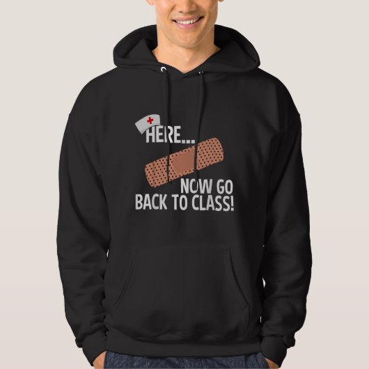 Funny School Nurse Medical Nursing Appreciation Da Hoodie (Voorkant)