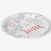 Funny School Party Papieren Bordje (Gekanteld)