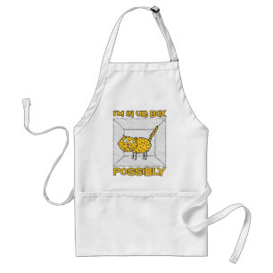 Funny Schrodinger's Cat Lolcat Apron Standaard Schort