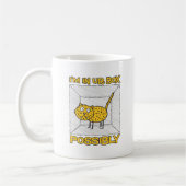 Funny Schrodinger's Cat Lolcat Coffee Cup Koffiemok (Links)