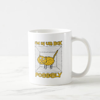 Funny Schrodinger's Cat Lolcat Coffee Cup Koffiemok