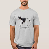 Funny Schrodinger's kat T-shirt (Voorkant)