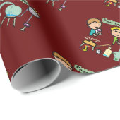 Funny Science Cadeaupapier (Rol Hoek)