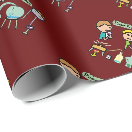 Funny Science Cadeaupapier (Rol Hoek)