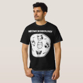 Funny Science Cat For Men Women Meow Microbiologis T-shirt (Voorkant volledig)