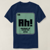 Funny Science Chemistry Motivation Nerd Element Ge T-shirt (Design voorkant)