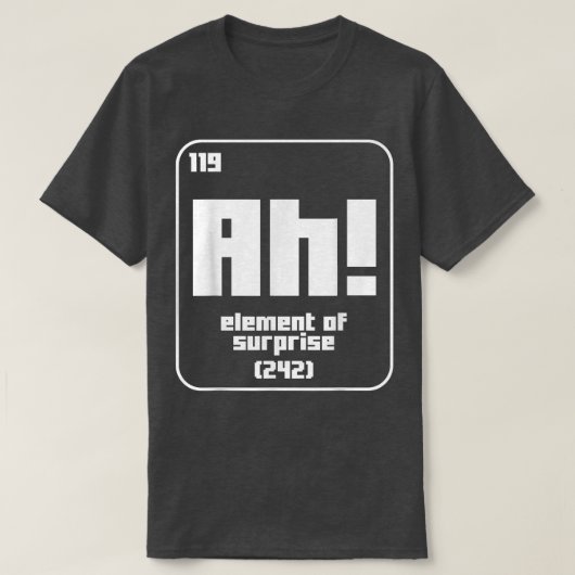 Funny Science Chemistry Motivation Nerd Element Ge T-shirt (Design voorkant)