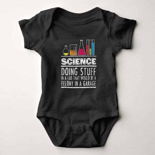 Funny Science Chemistry T Shirt for Nerds (Voorkant)