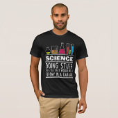 Funny Science Chemistry T Shirt for Nerds (Voorkant volledig)