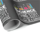 Funny Science Chemistry T Shirt for Nerds Cadeaupapier (Rol Hoek)