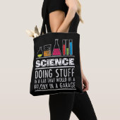 Funny Science Chemistry T Shirt for Nerds Tote Bag (Dichtbij)