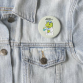 Funny Science Dinosaur Chemist "Dino-mite" Valenti Ronde Button 5,7 Cm (In situ)