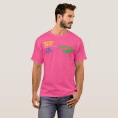 Funny Science Dinosaur T - shirts Tshirt Raptor Af (Voorkant volledig)