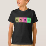 Funny Science Genius Periodic Table of Elements T-shirt<br><div class="desc">Funny Nerdy Science Surprise for a student,  chemicus,  Physics,  leraar,  wetenschapper of apotheker. Ideale cadeautjes voor alle wetenschapsNeerden die graag experimenteren of een experiment doen in het laboratorium of het lab.</div>