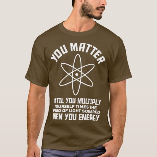 Funny Science Gezegde Chemistry Biology Physics T-shirt (Voorkant)