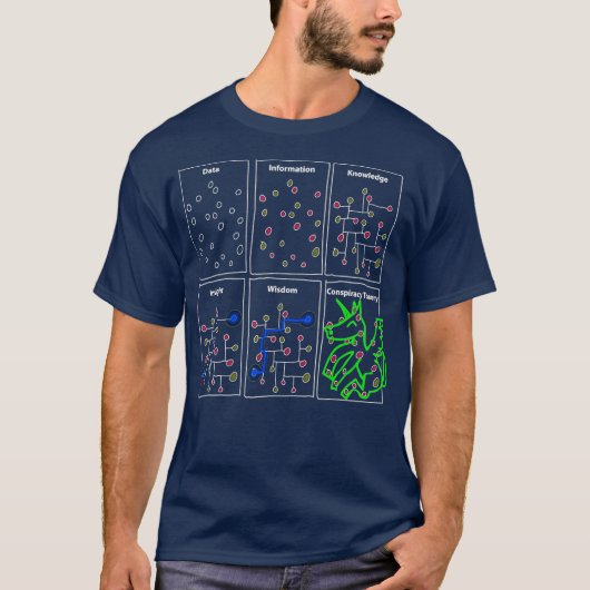 Funny Science Gifts voor Sarcastic Nerd Geek Data T-shirt (Voorkant)