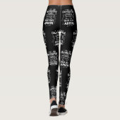 Funny Science ik vertel slechte chemie-spellen omd Leggings (Achterkant)