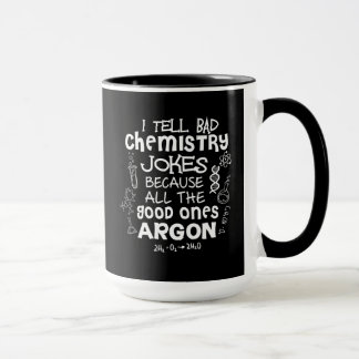 Funny Science ik vertel slechte chemie-spellen omd Mok