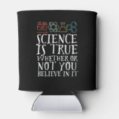 Funny Science is waar geek en nerd Scientist Blikjeskoeler (Achterkant)