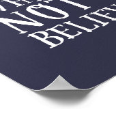 Funny Science is waar geek en nerd Scientist Poster (Hoek)