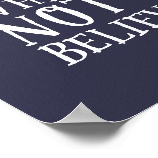 Funny Science is waar geek en nerd Scientist Poster (Hoek)