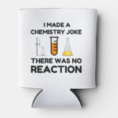 Funny Science lover-scheikundegrap Blikjeskoeler (Voorkant)