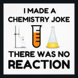 Funny Science lover-scheikundegrap Foto Afdruk<br><div class="desc">Funny Science Chemistry Joke</div>