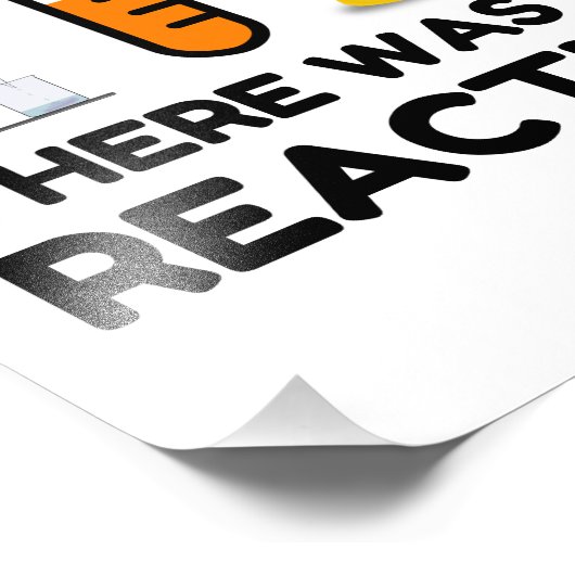 Funny Science lover-scheikundegrap Foto Afdruk (Hoek)