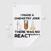 Funny Science lover-scheikundegrap Golfhanddoek (Insitu)