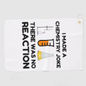 Funny Science lover-scheikundegrap Golfhanddoek (Horizontaal)