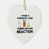 Funny Science lover-scheikundegrap Keramisch Ornament (Rechts)