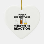 Funny Science lover-scheikundegrap Keramisch Ornament (Achterkant)