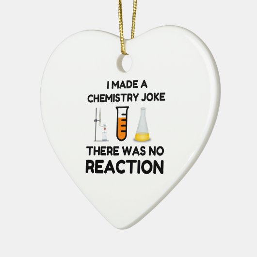 Funny Science lover-scheikundegrap Keramisch Ornament (Links)