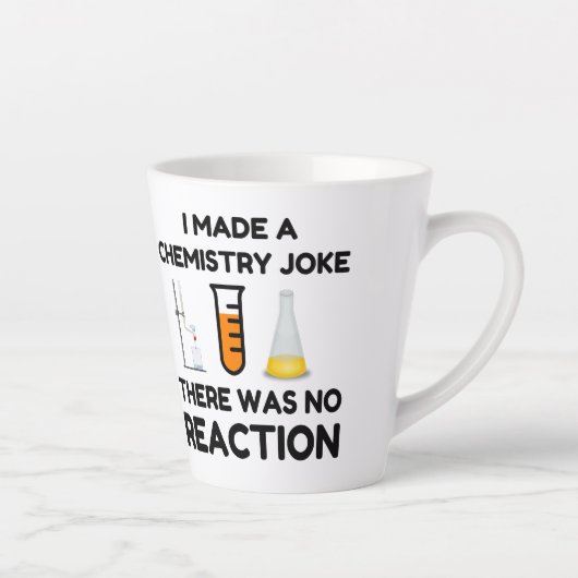 Funny Science lover-scheikundegrap Latte Mok (Rechts)
