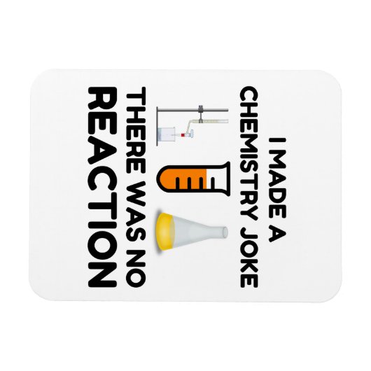 Funny Science lover-scheikundegrap Magneet (Horizontaal)