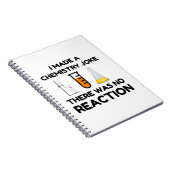 Funny Science lover-scheikundegrap Notitieboek (Rechterzijde)